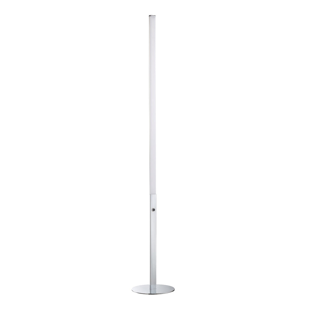 Strait-Up LED Floor Lamp in Chrome Kendal Canada
