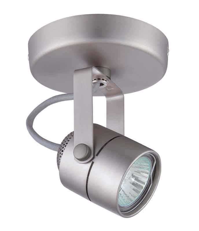 One Light Monopoint in Brushed Steel,Nickel or Steel Kendal Canada