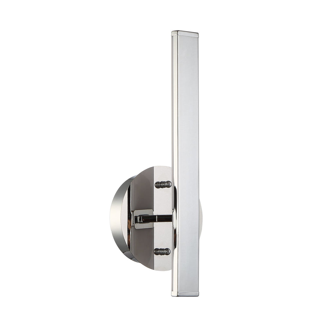 Strait-Up LED Wall Sconce in Chrome Kendal Canada