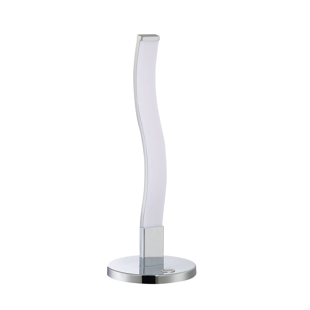 Wave LED Table Lamp in Chrome Kendal Canada