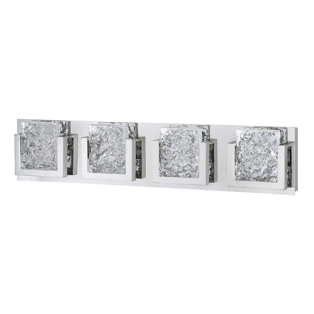 Ice-Lava LED Bath Sconce in Chrome Kendal Canada