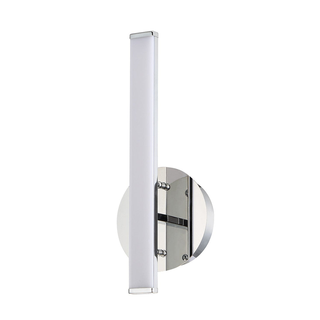 Strait-Up LED Wall Sconce in Chrome Kendal Canada