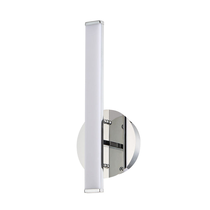 Strait-Up LED Wall Sconce in Chrome Kendal Canada