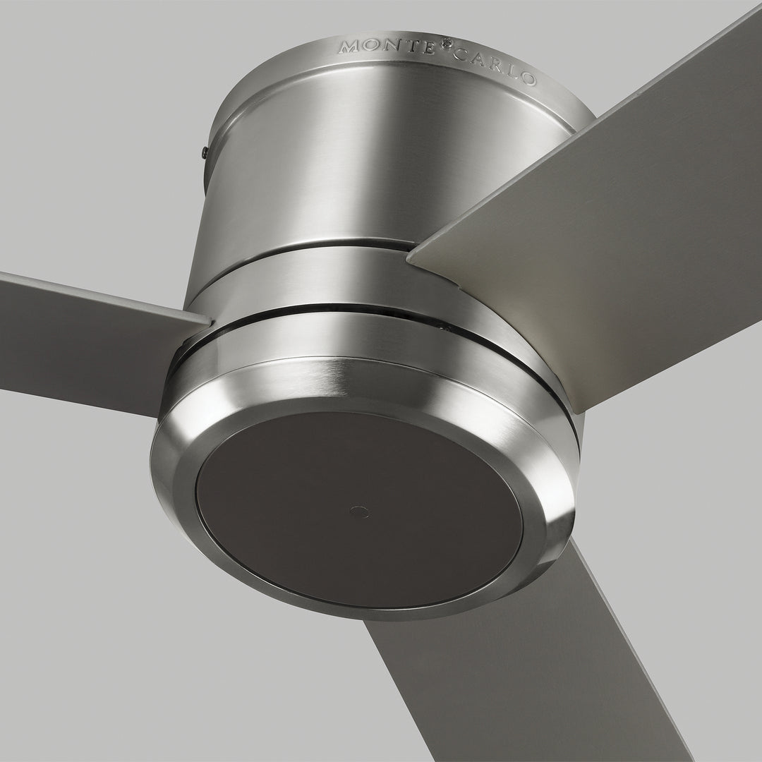 Generation Lighting Canada - 3CLMR56BSD-V1 - 56" Ceiling Fan - Clarity - Brushed Steel