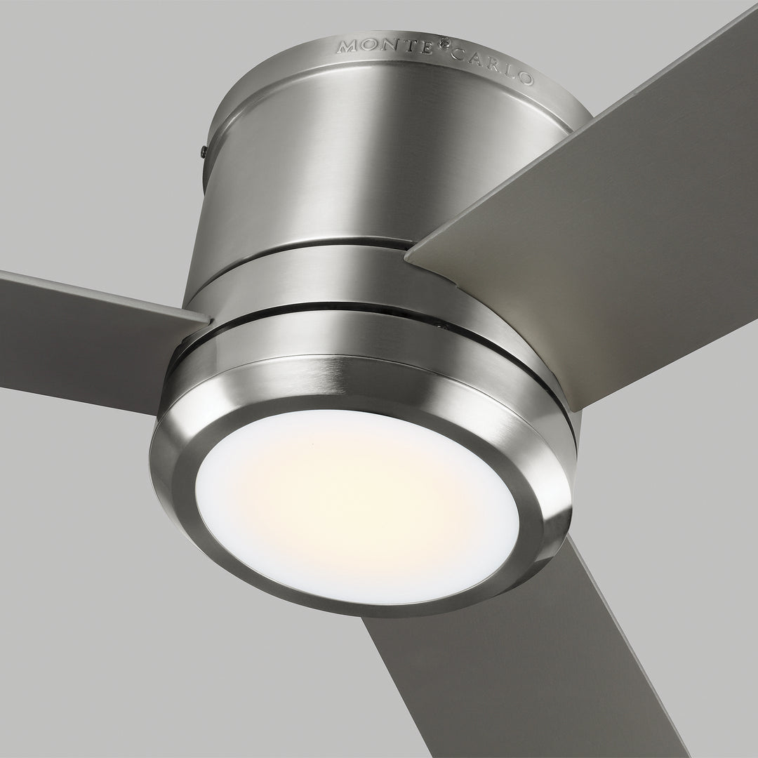 Generation Lighting Canada - 3CLMR56BSD-V1 - 56" Ceiling Fan - Clarity - Brushed Steel