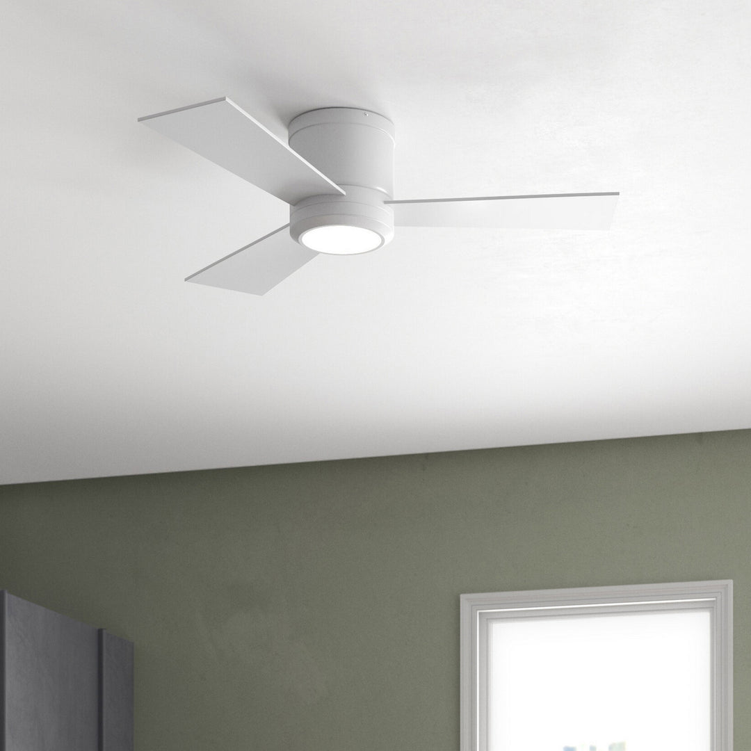 Generation Lighting Canada - 3CLYR42BSD-V1 - 42" Ceiling Fan - Clarity - Brushed Steel