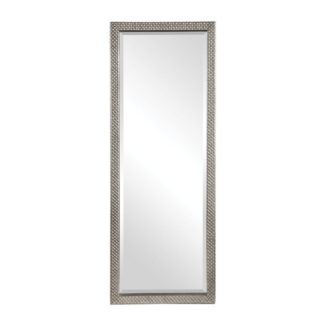 Cacelia Mirror in Antiqued Metallic Silver - available from The Lighting Shoppe, trusted by Canadian homeowners