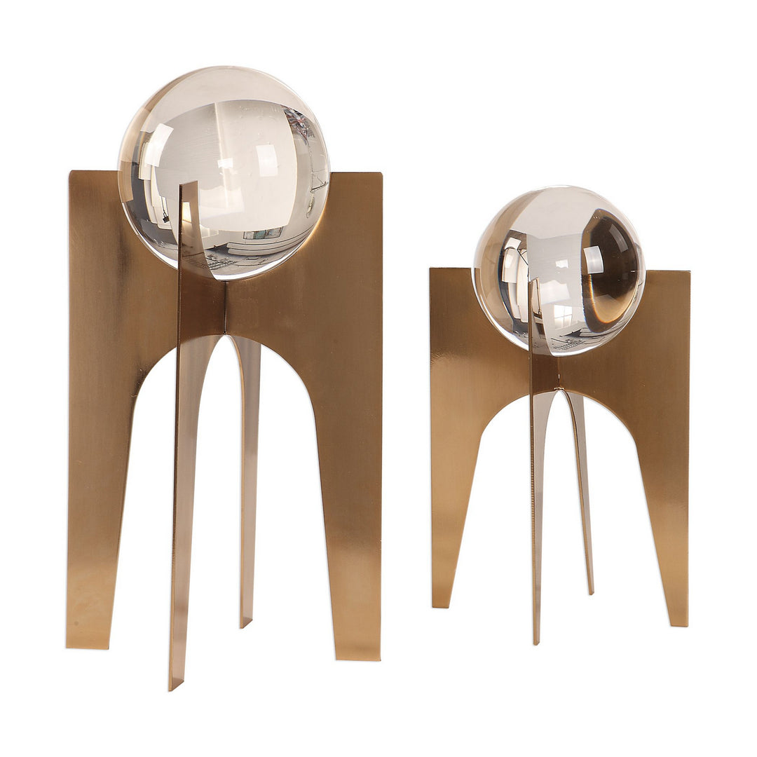 Ellianna Spheres, Set/2 in Copper Bronze - available from The Lighting Shoppe, trusted by Canadian homeowners