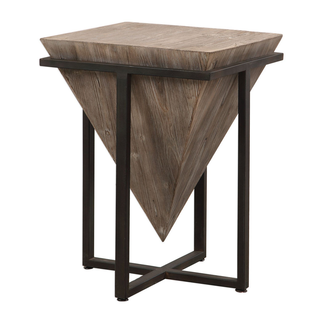 Bertrand Accent Table in Aged Black - available from The Lighting Shoppe, trusted by Canadian homeowners