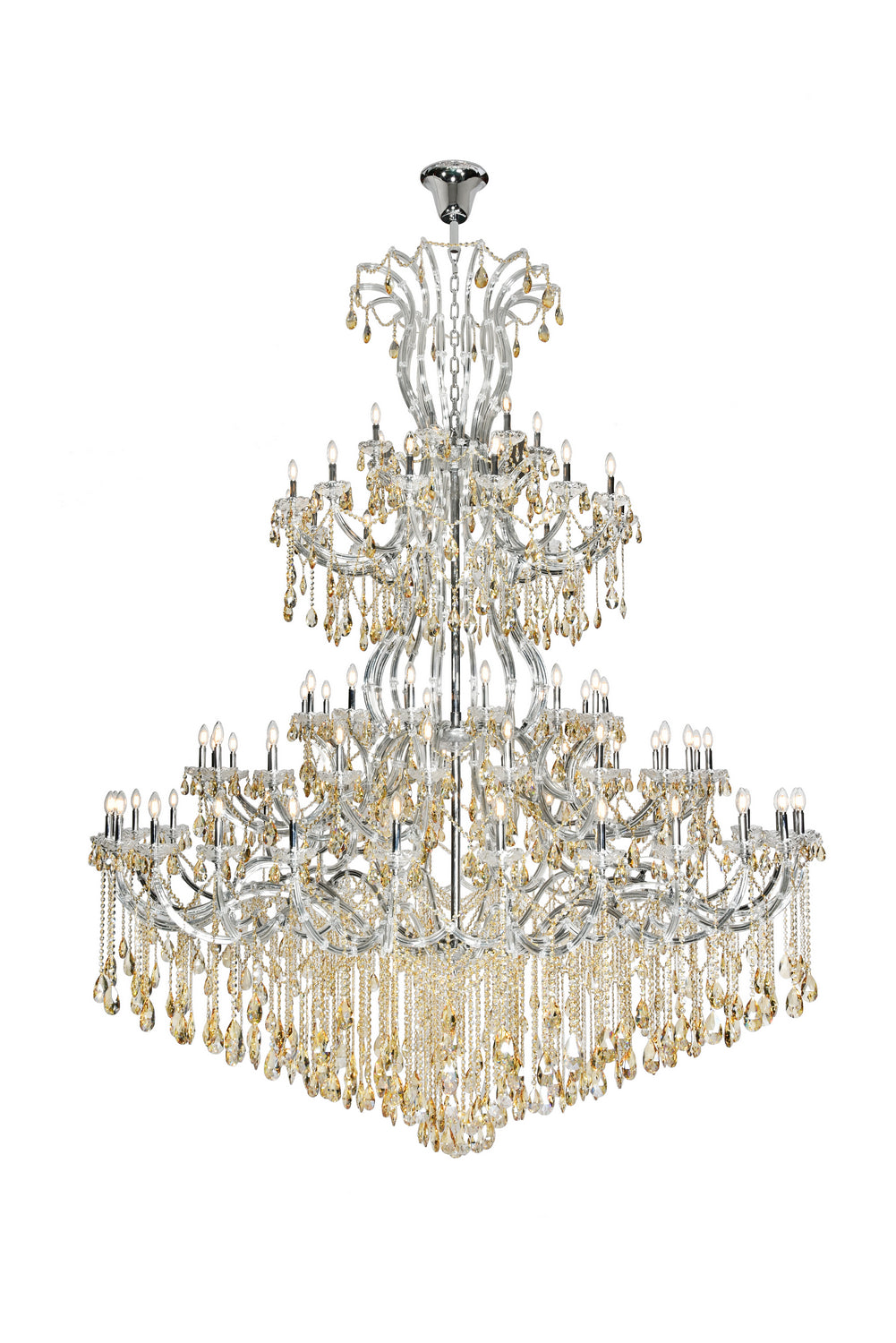 Maria Theresa 84 Light Chandelier in Chrome - available from The Lighting Shoppe, trusted by Canadian homeowners