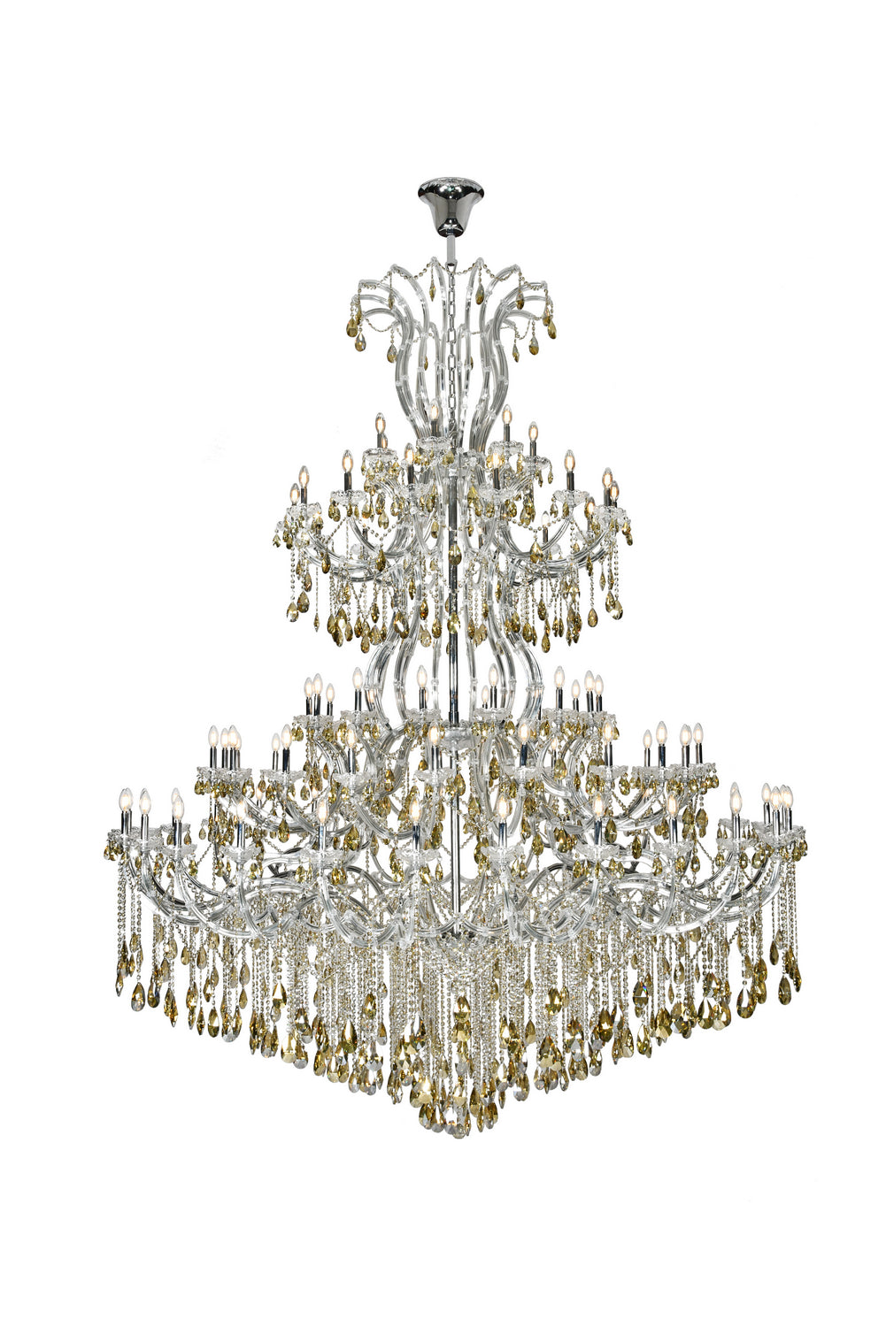 Maria Theresa 84 Light Chandelier in Chrome - available from The Lighting Shoppe, trusted by Canadian homeowners