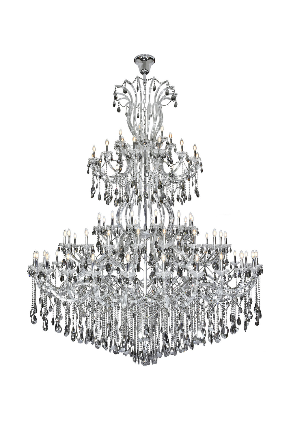 Maria Theresa 84 Light Chandelier in Chrome - available from The Lighting Shoppe, trusted by Canadian homeowners