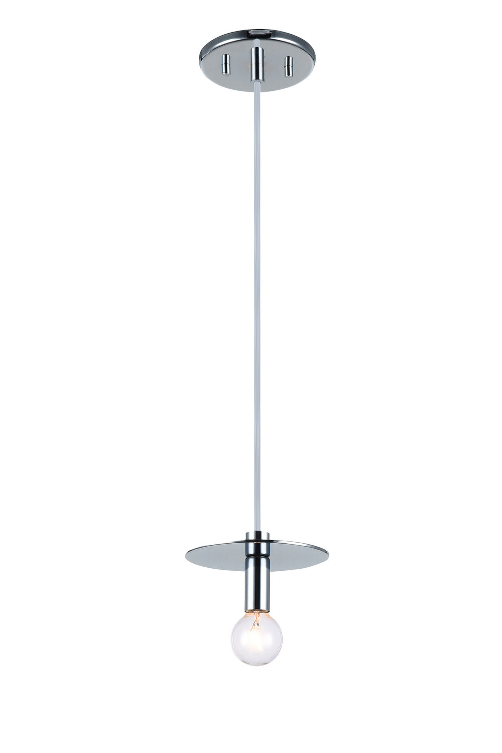 Kasa One Light Pendant in Chrome - available from The Lighting Shoppe, trusted by Canadian homeowners