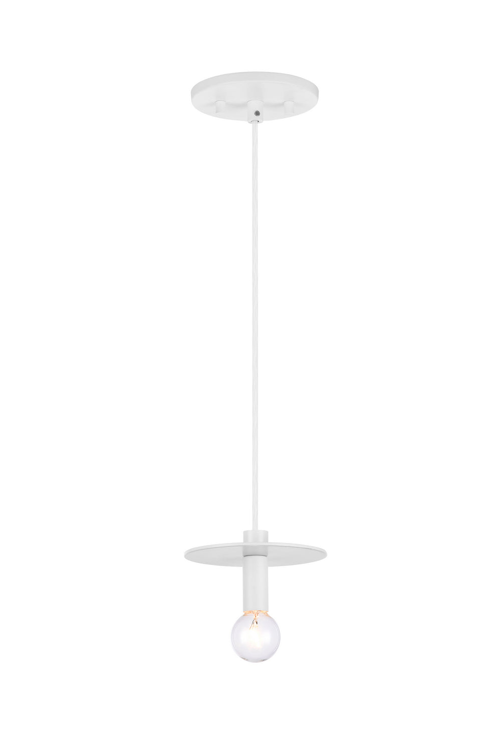 Kasa One Light Pendant in White - available from The Lighting Shoppe, trusted by Canadian homeowners