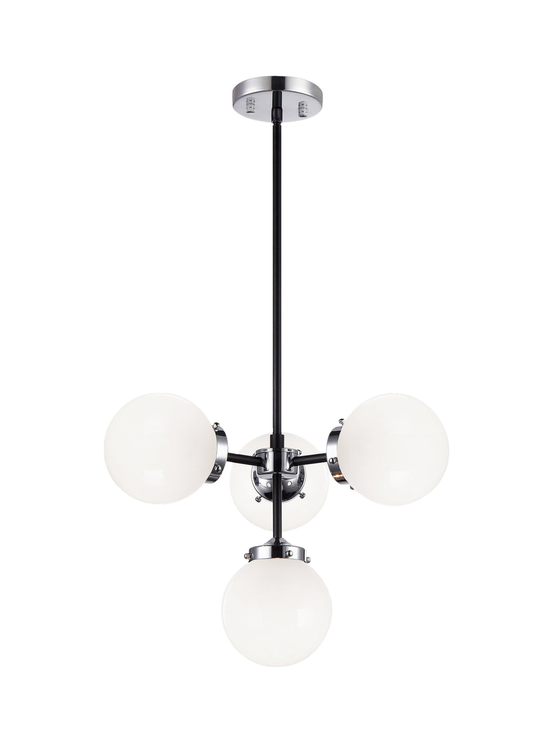 Maru Four Light Pendant in Chrome - available from The Lighting Shoppe, trusted by Canadian homeowners