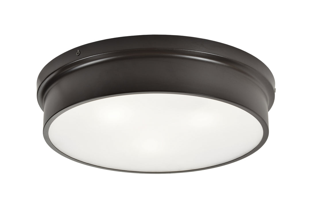 Matteo Canada - M12803BZ - Three Light Flush Mount - Ciotola - Bronze