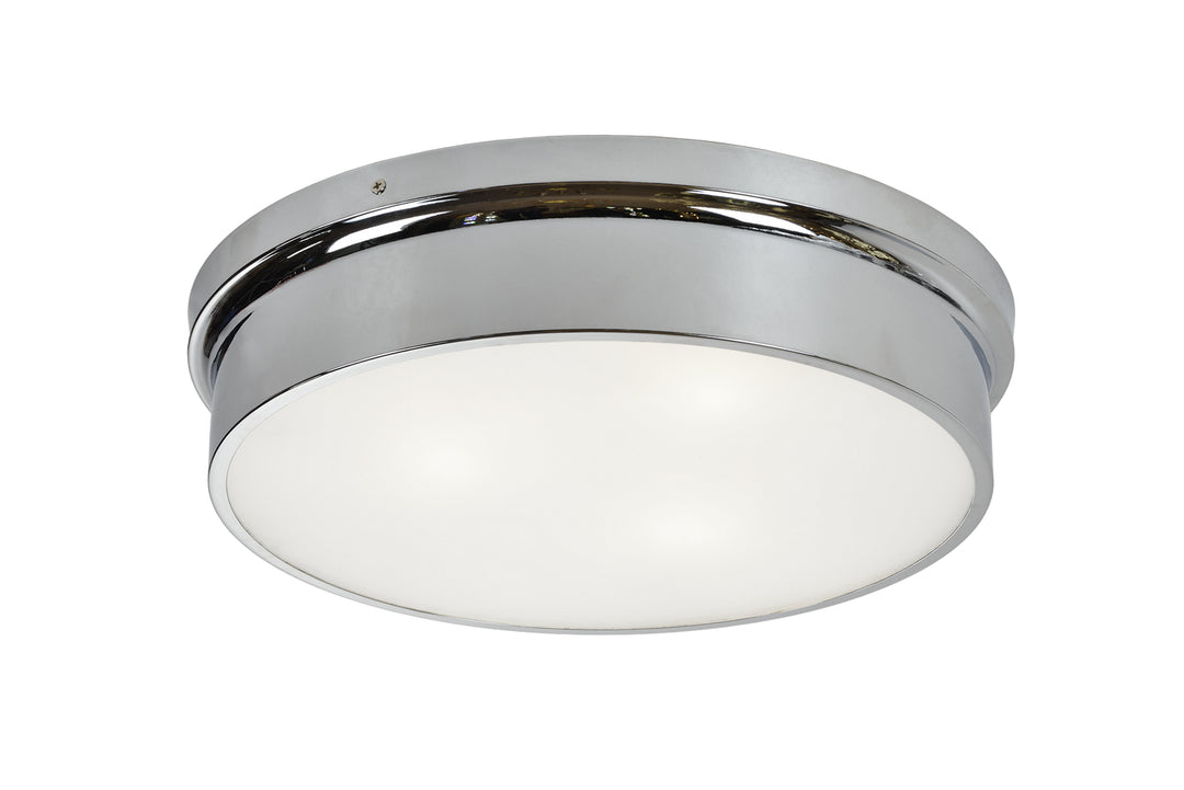 Matteo Canada - M12803CH - Three Light Flush Mount - Ciotola - Chrome