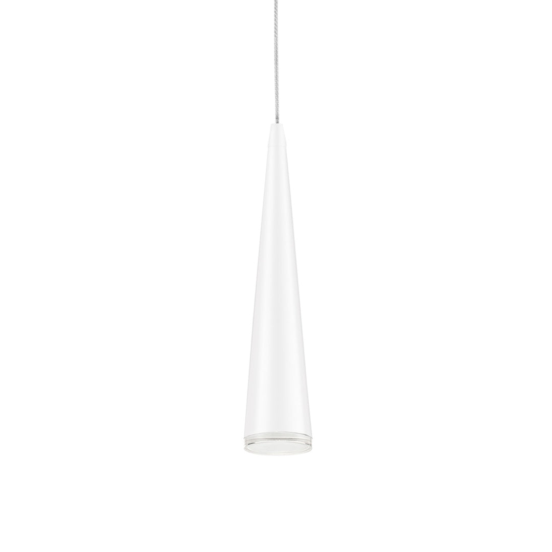 Mina LED Pendant in White - available from The Lighting Shoppe, trusted by Canadian homeowners