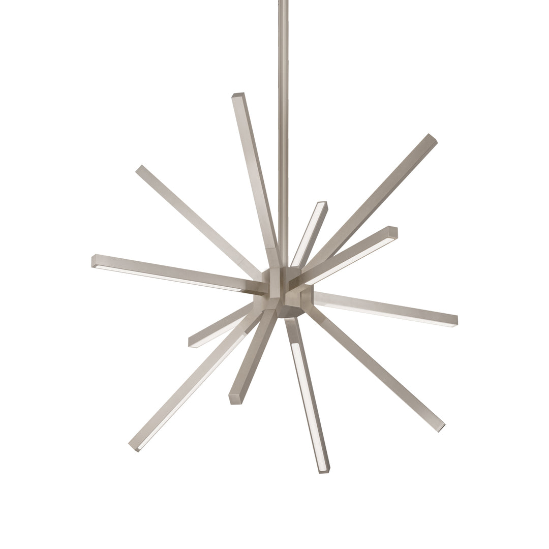 Sirius Minor LED Chandelier in Brushed Nickel - available from The Lighting Shoppe, trusted by Canadian homeowners