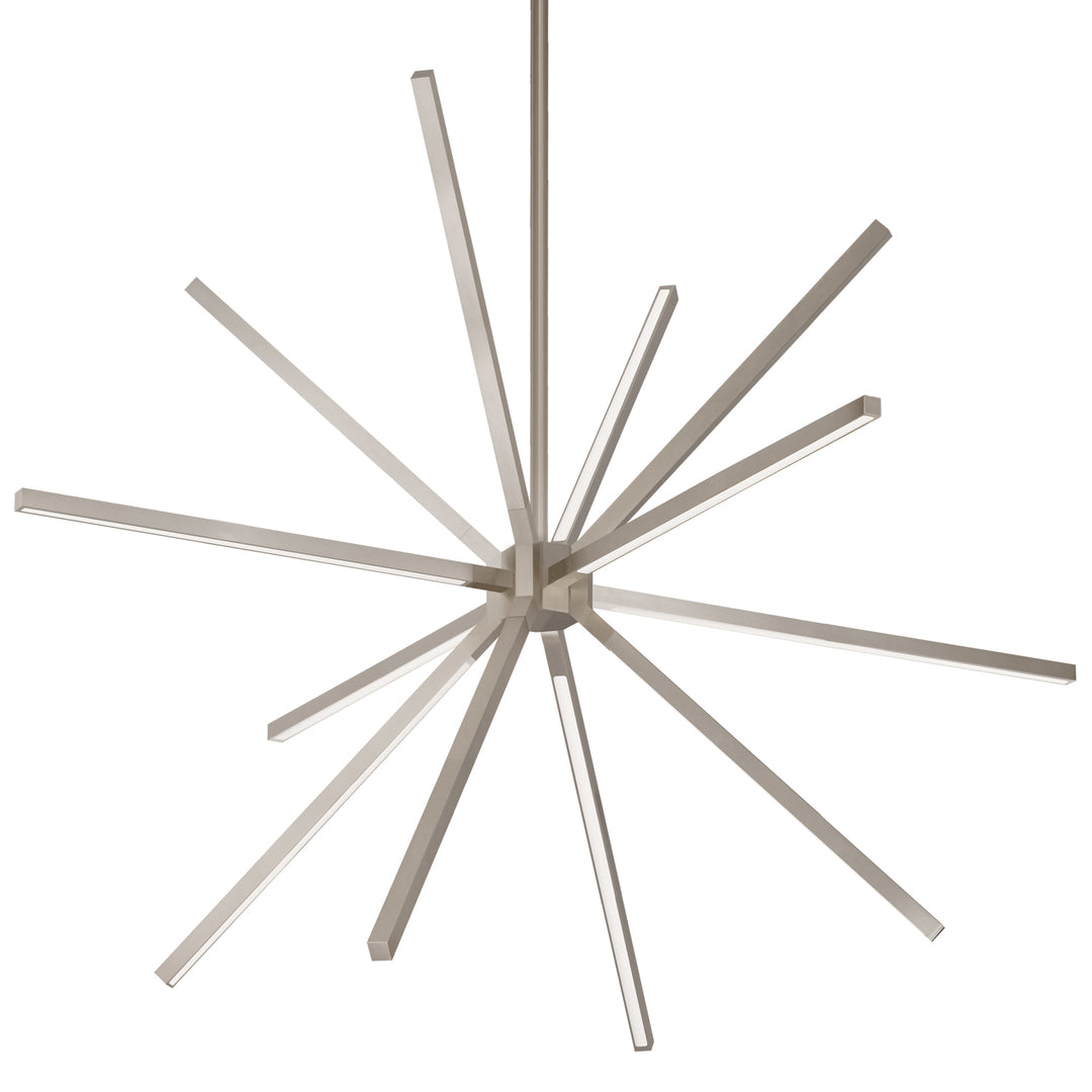 Sirius Minor LED Chandelier in Brushed Nickel - available from The Lighting Shoppe, trusted by Canadian homeowners