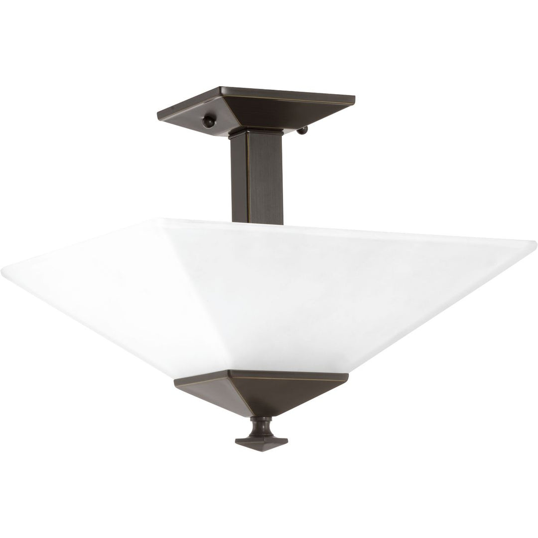 Progress Canada - P350107-020 - Two Light Flush Mount - Clifton Heights - Antique Bronze