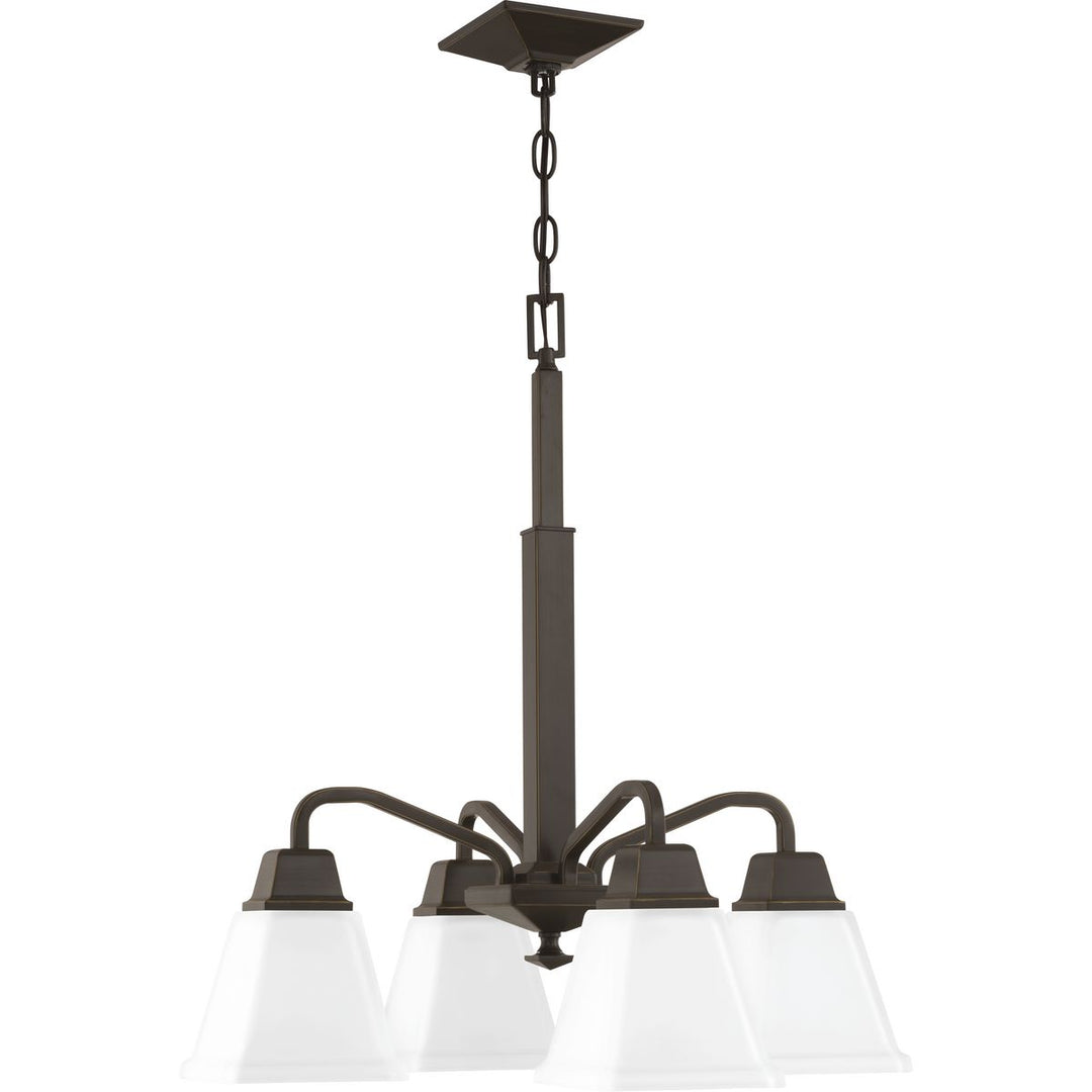 Progress Canada - P400118-020 - Four Light Chandelier - Clifton Heights - Antique Bronze