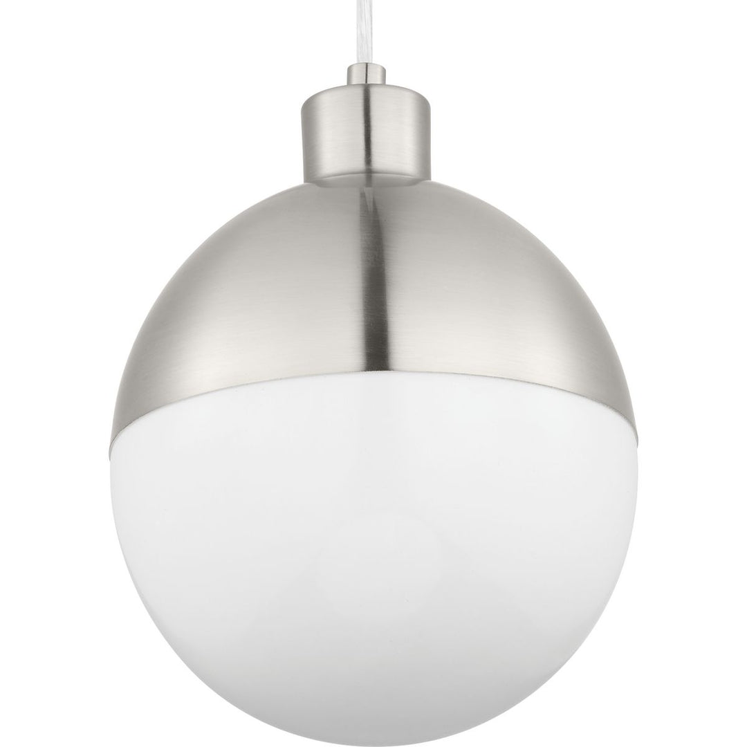 Globe LED LED Pendant in Brushed Nickel - available from The Lighting Shoppe, trusted by Canadian homeowners