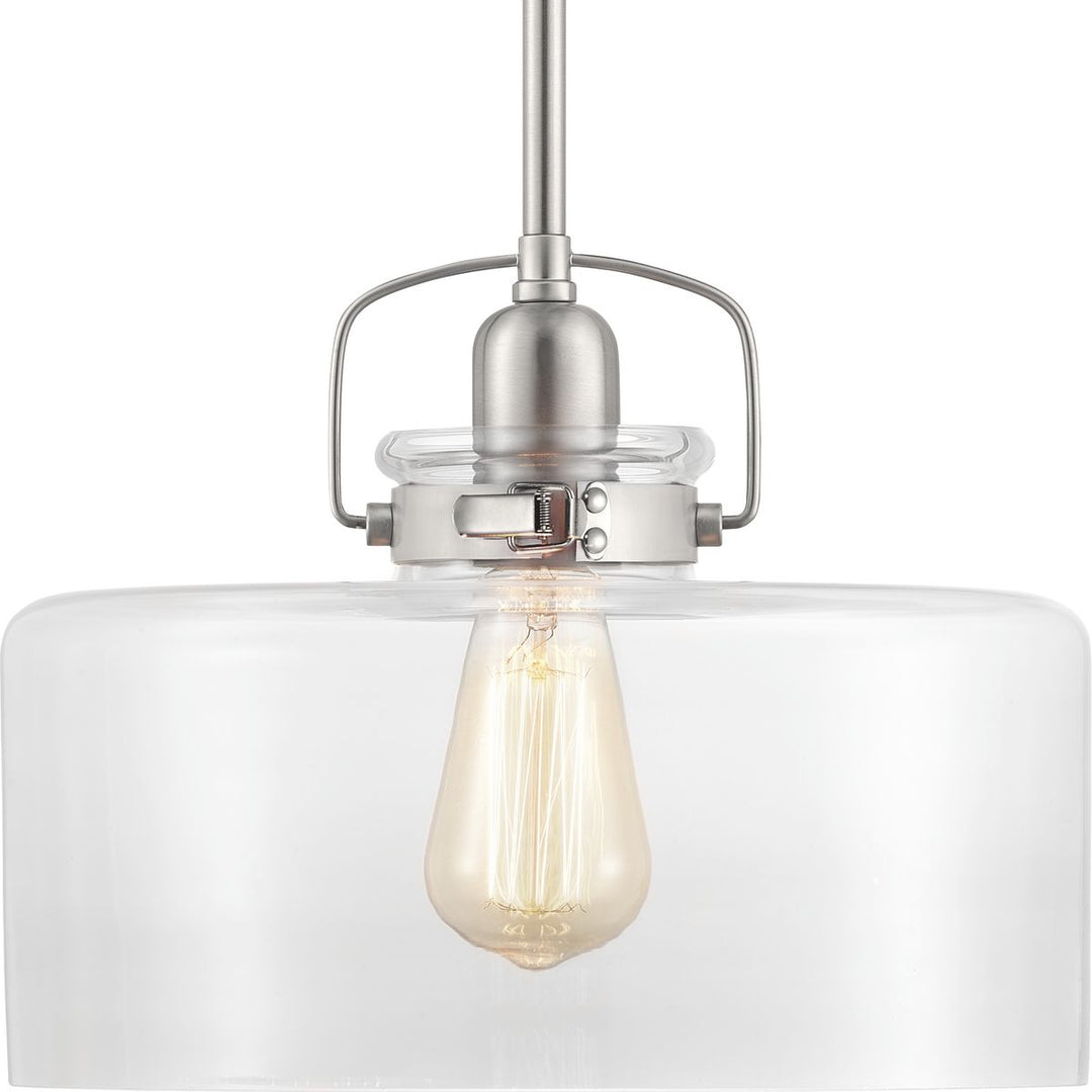 Progress Canada - P500152-009 - One Light Pendant - Calhoun - Brushed Nickel