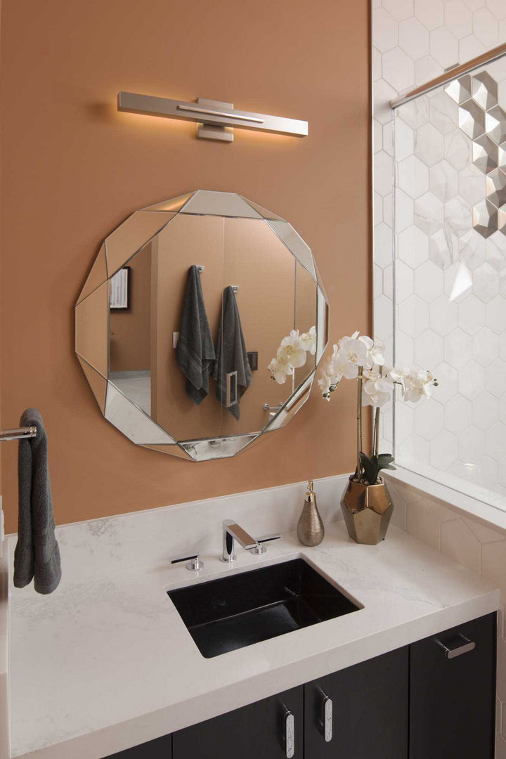 Progress Canada - P710052-009-30 - LED Wall Sconce - Planck LED - Brushed Nickel