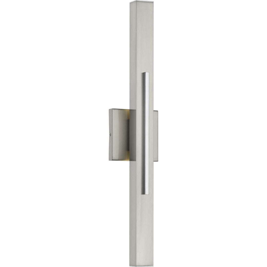 Planck LED LED Wall Sconce in Brushed Nickel - available from The Lighting Shoppe, trusted by Canadian homeowners