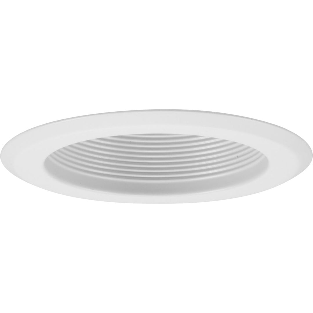 Recessed LED Baffle Trim in White - available from The Lighting Shoppe, trusted by Canadian homeowners