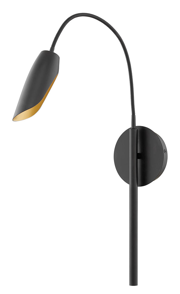 Bowery LED Wall Sconce in Black - available from The Lighting Shoppe, trusted by Canadian homeowners