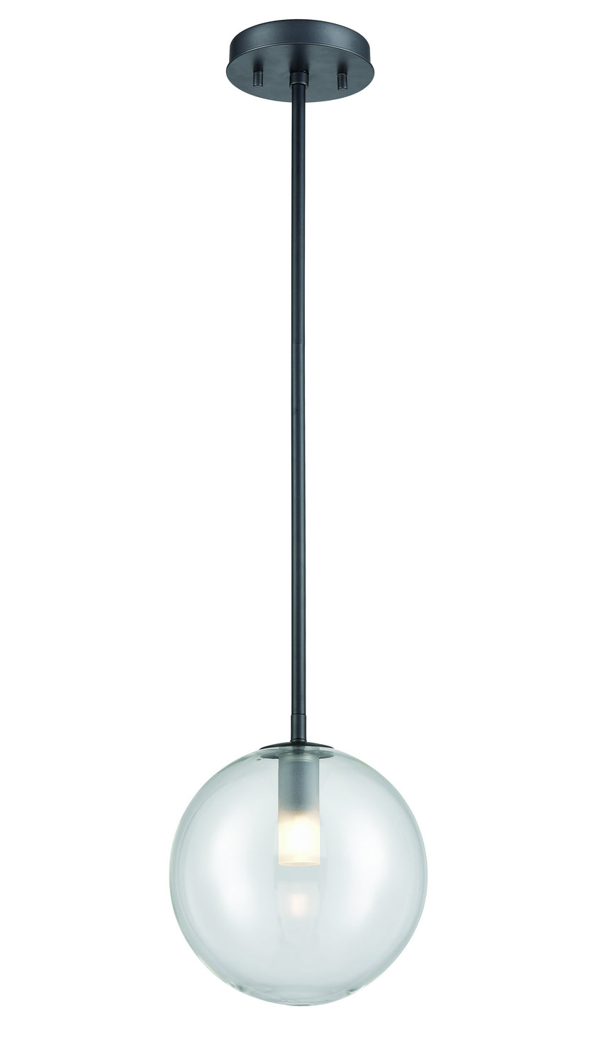 DVI Canada - DVP27010GR-CL - One Light Pendant - Courcelette - Graphite w/Clear Glass
