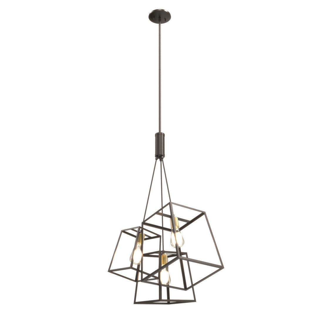 DVI Canada - DVP29023MF+EB - Three Light Pendant - Cape Breton - Multiple Finishes And Ebony