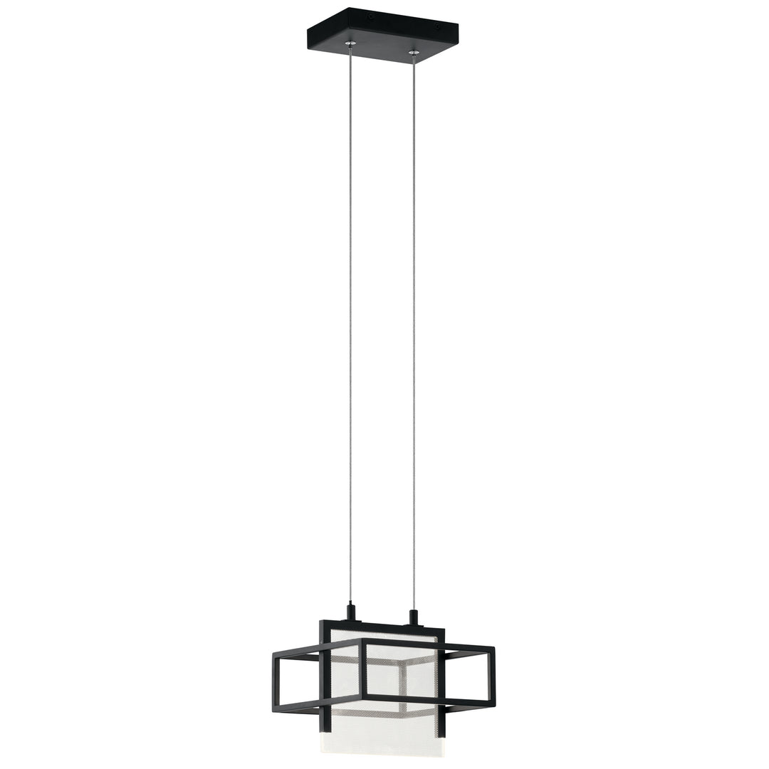 Vega LED Mini Pendant in Matte Black - available from The Lighting Shoppe, trusted by Canadian homeowners