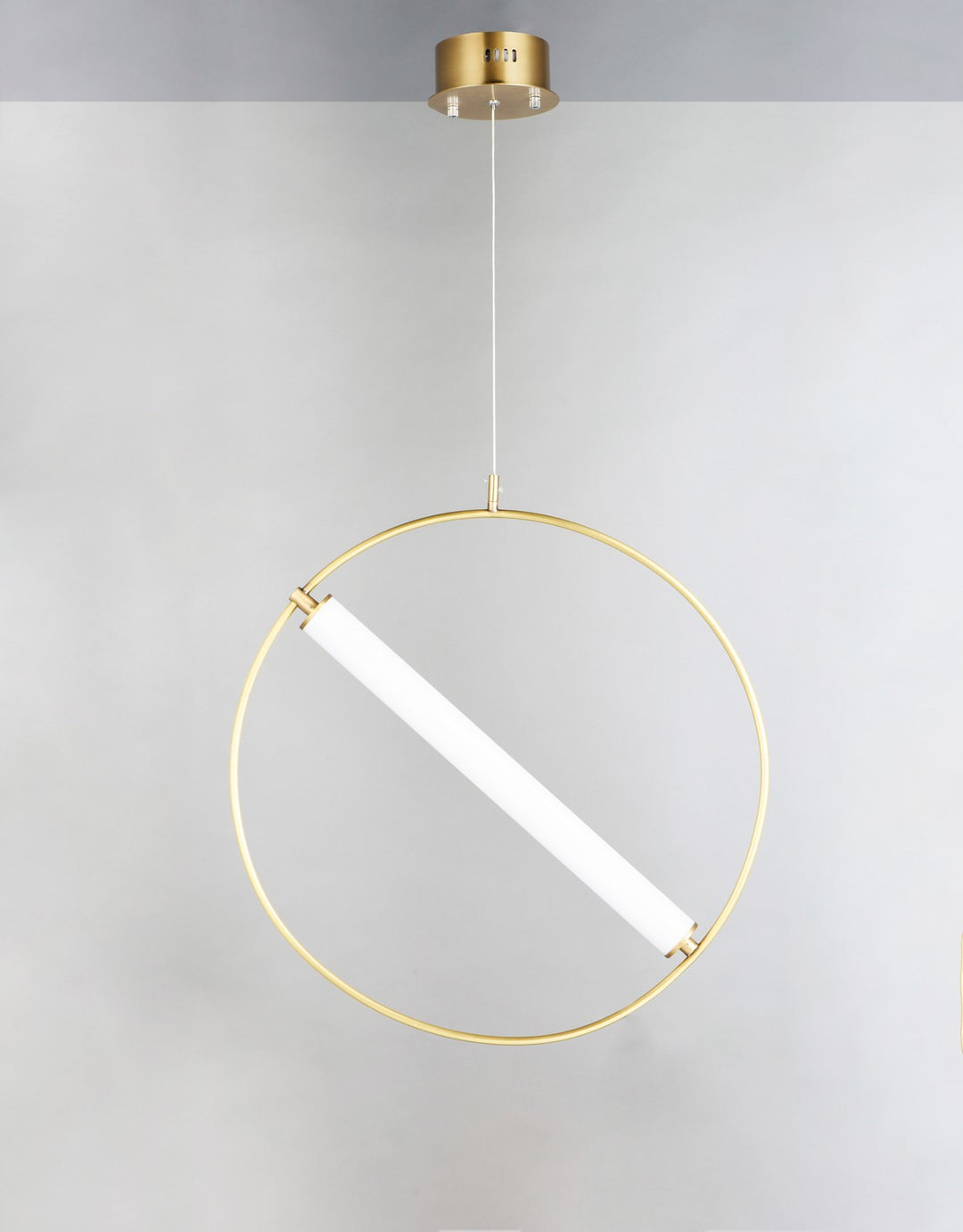 ET2 - E23275-93BKSFTG - LED Pendant - Flare - Black / Soft Gold