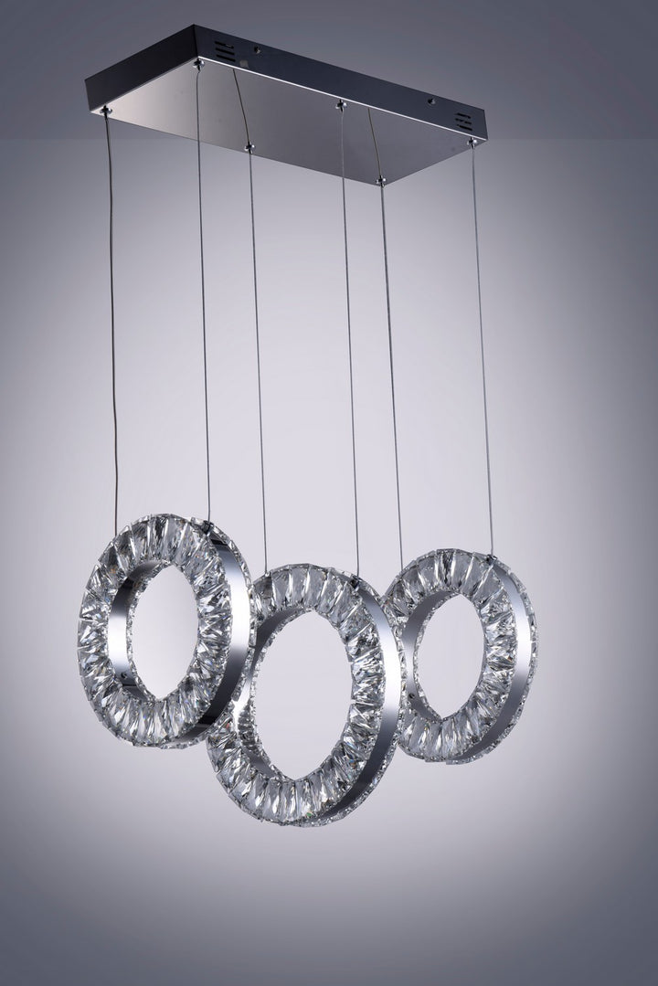 ET2 - E30563-20PC - LED Pendant - Charm - Polished Chrome