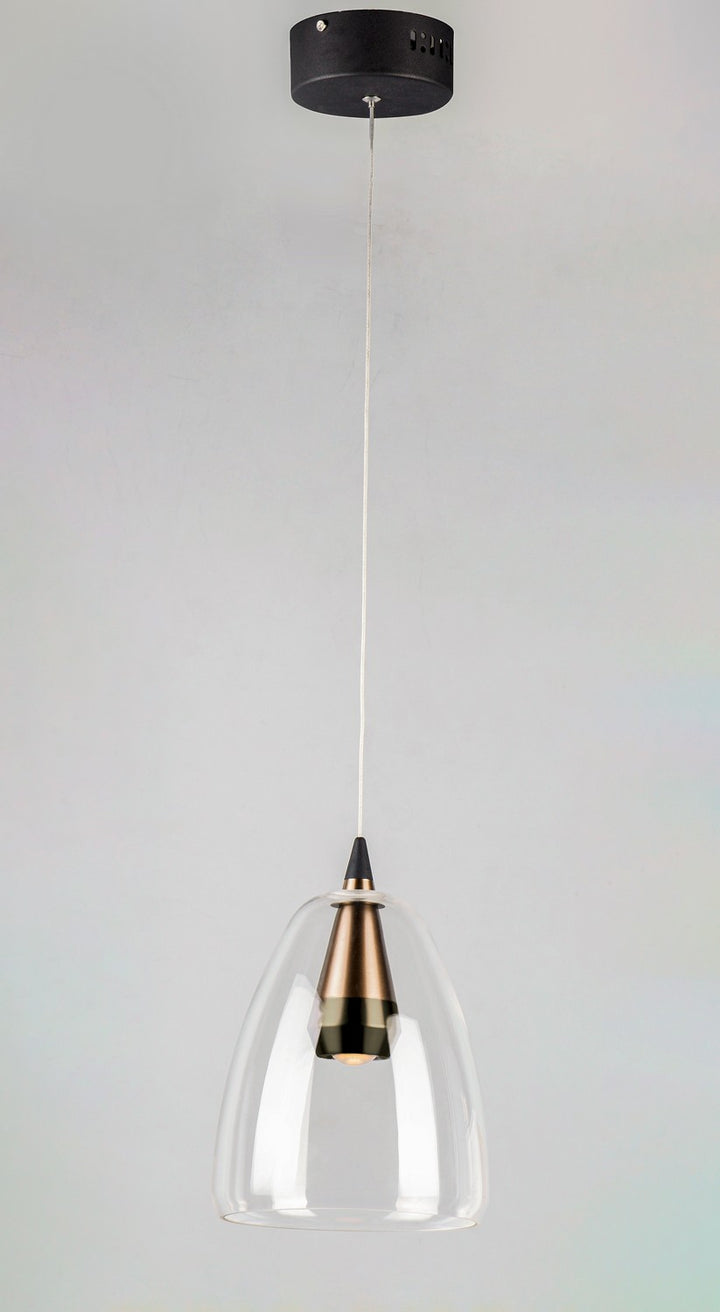 ET2 - E24608-18BKCOF - LED Pendant - Sven - Black / Coffee