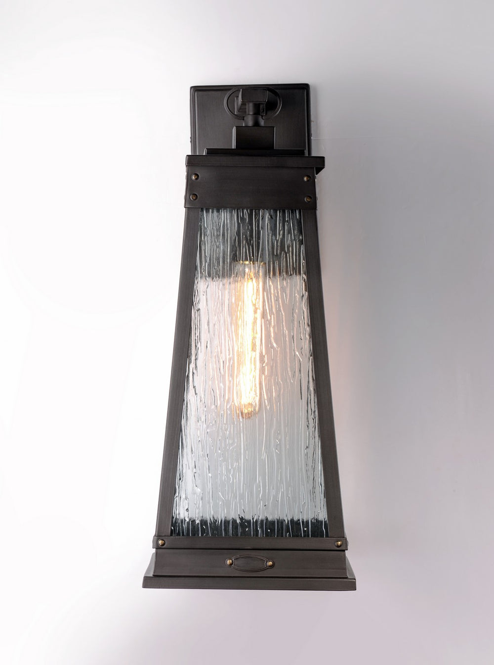 Maxim - 3043RPOLB - One Light Outdoor Wall Lantern - Schooner - Olde Brass