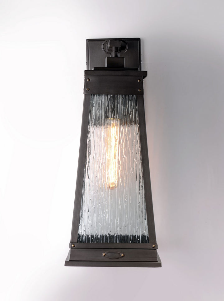 Maxim - 3043RPOLB - One Light Outdoor Wall Lantern - Schooner - Olde Brass