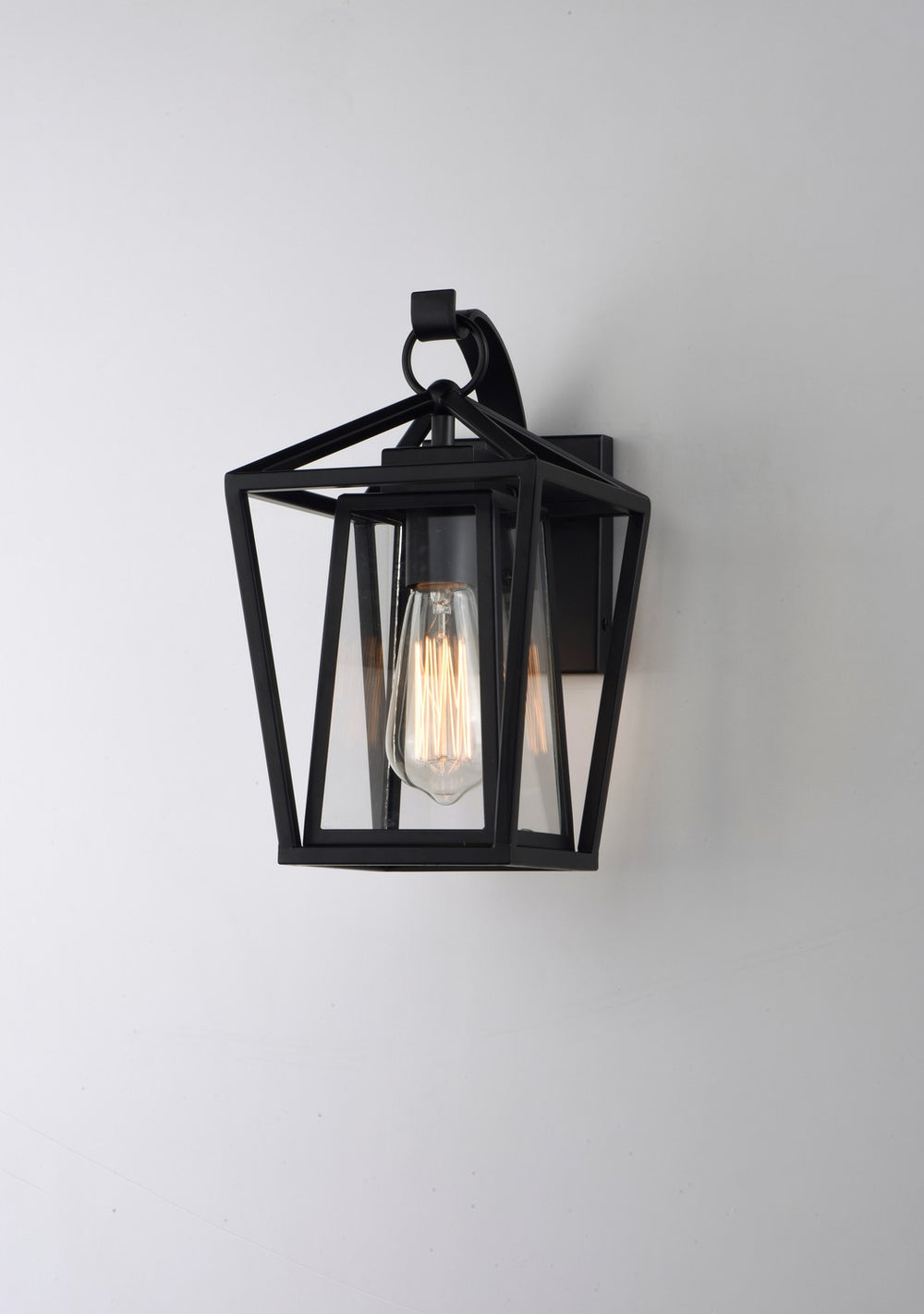 Maxim - 3173CLBK - One Light Outdoor Wall Lantern - Artisan - Black