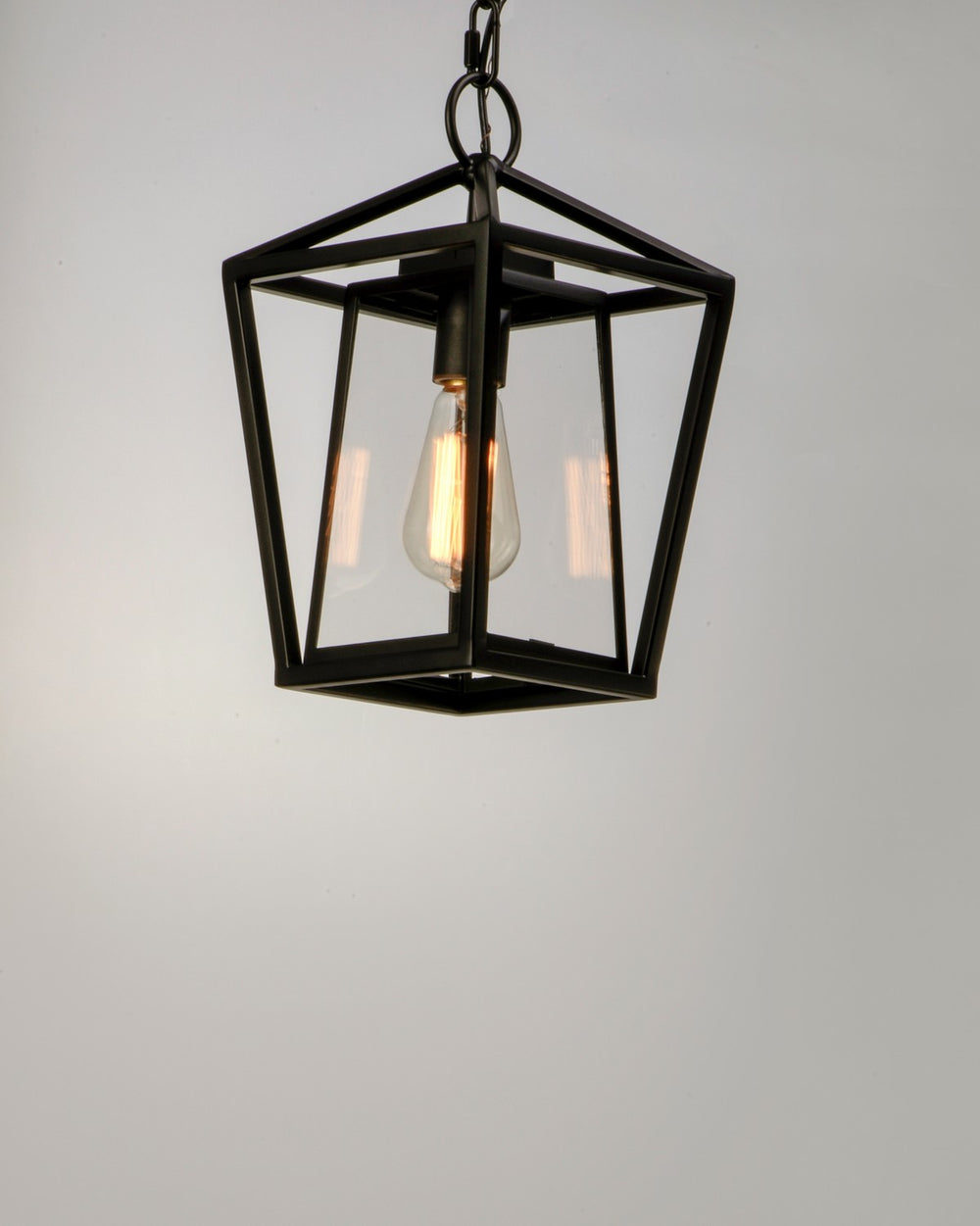 Maxim - 3179CLBK - One Light Outdoor Hanging Lantern - Artisan - Black