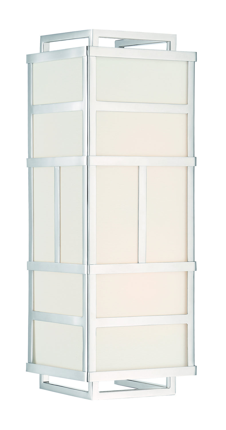 Danielson Two Light Wall Sconce in Polished Nickel - available from The Lighting Shoppe, trusted by Canadian homeowners