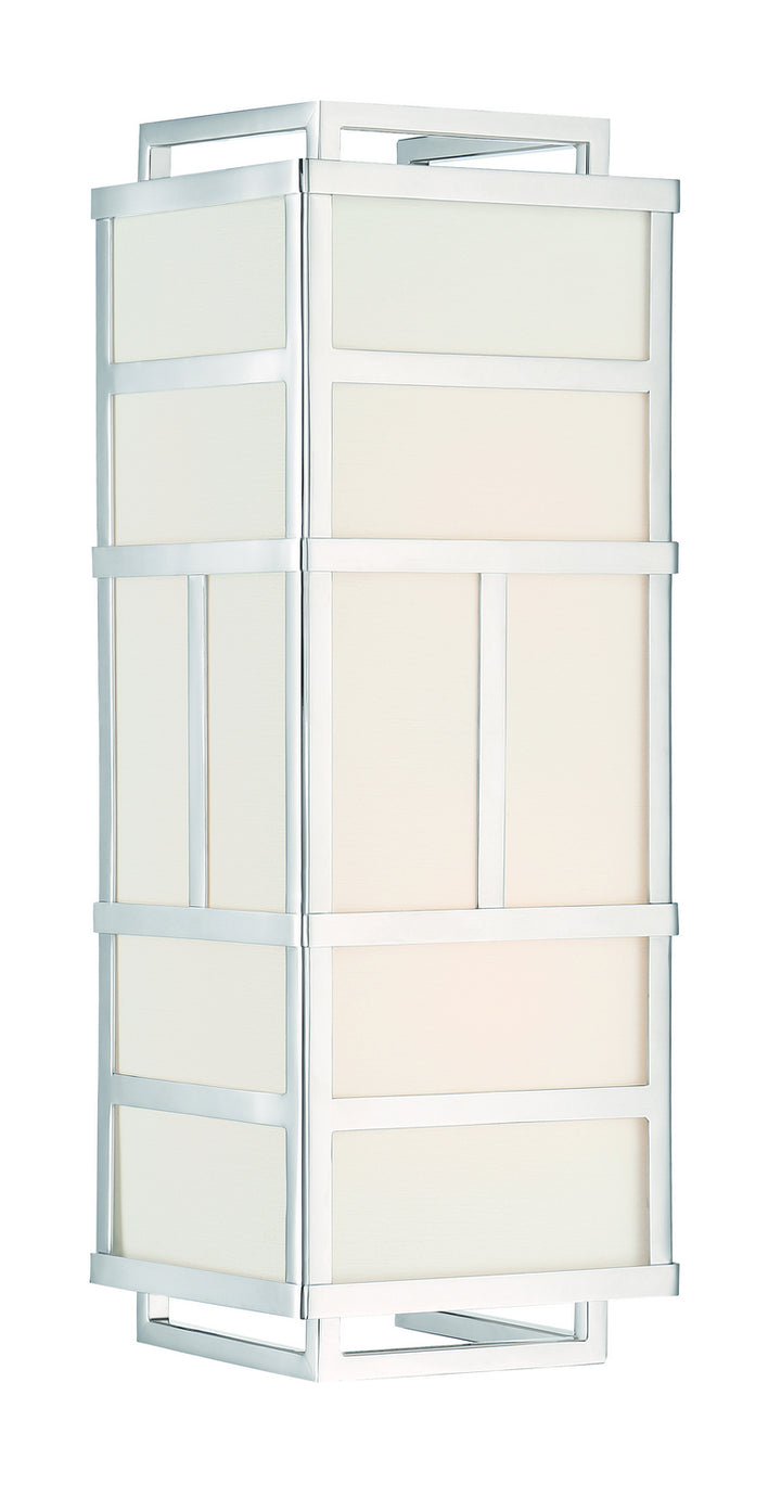 Danielson Two Light Wall Sconce in Polished Nickel - available from The Lighting Shoppe, trusted by Canadian homeowners