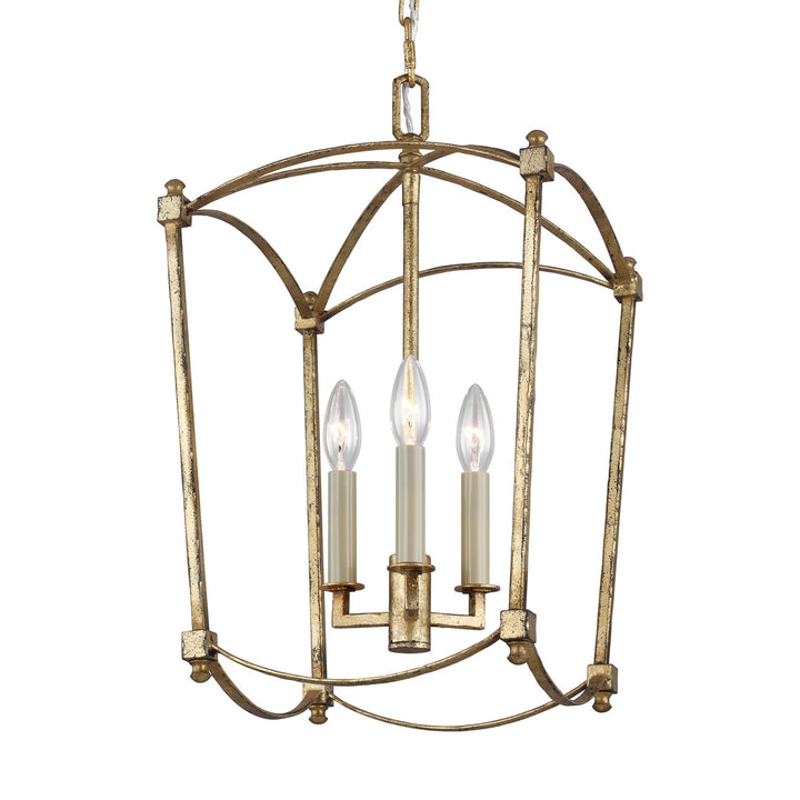 Visual Comfort Studio Canada - F3321/3ADB - Three Light Lantern - Thayer - Antique Gild