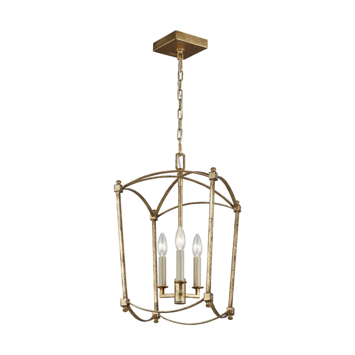Visual Comfort Studio Canada - F3321/3ADB - Three Light Lantern - Thayer - Antique Gild