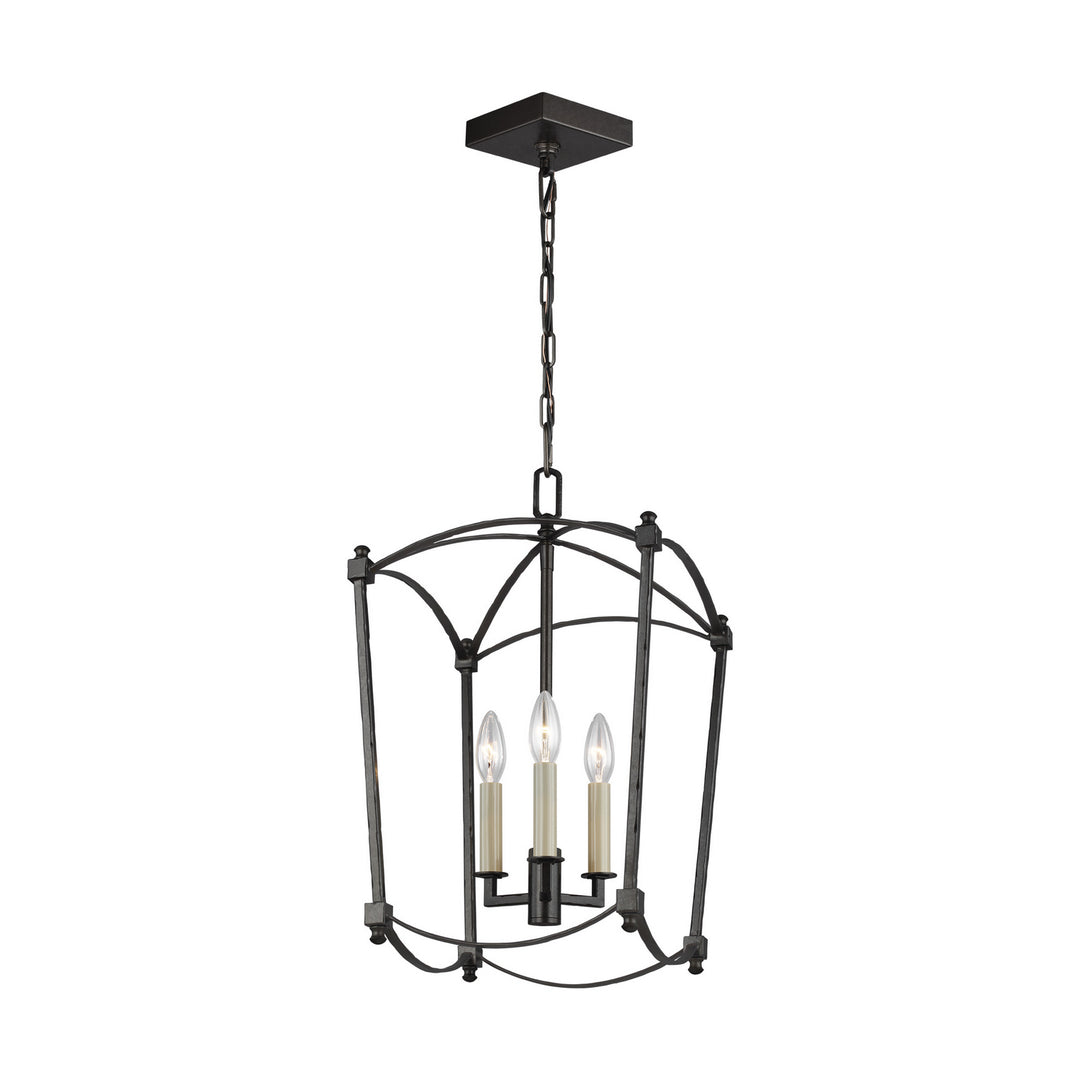 Visual Comfort Studio Canada - F3321/3SMS - Three Light Lantern - Thayer - Smith Steel