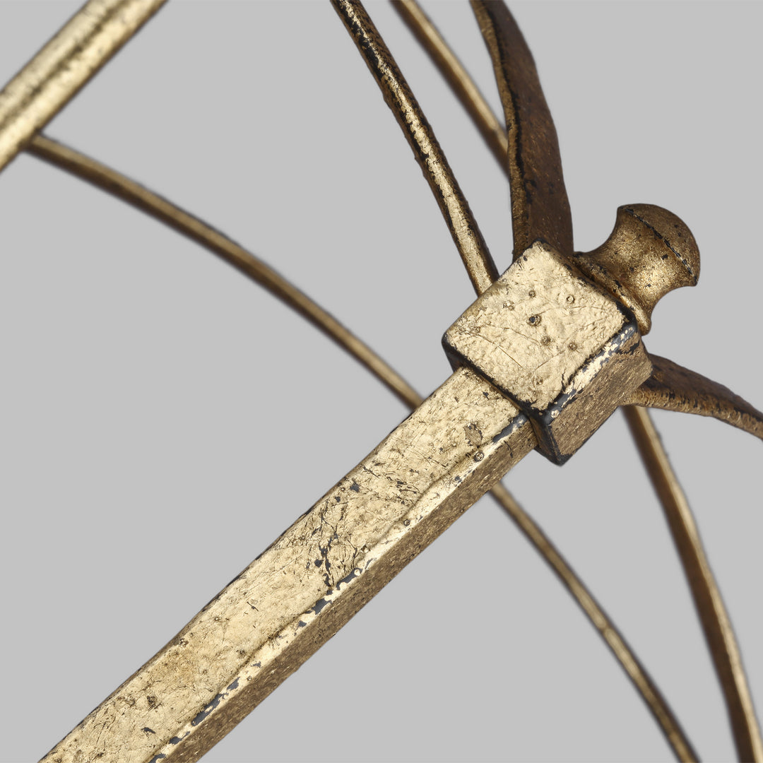 Visual Comfort Studio Canada - F3322/4ADB - Four Light Lantern - Thayer - Antique Gild