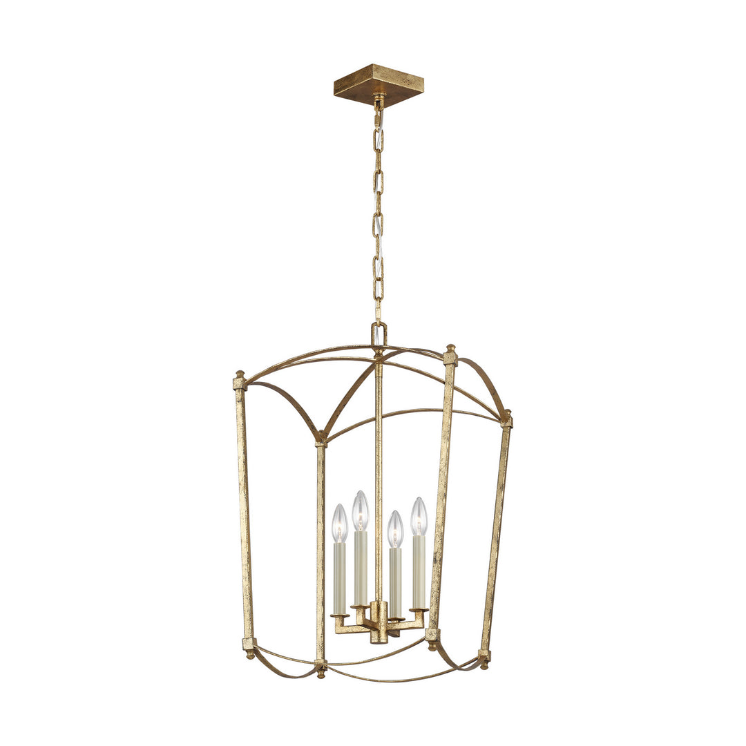 Visual Comfort Studio Canada - F3322/4ADB - Four Light Lantern - Thayer - Antique Gild