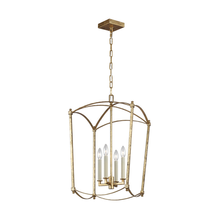 Visual Comfort Studio Canada - F3322/4ADB - Four Light Lantern - Thayer - Antique Gild